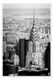 Poster  Chrysler Buildung in New York City - Michael Haußmann