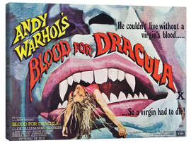 Canvas print  Andy Warhol's Dracula