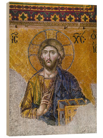 Wood print  Hagia Sophia: Mosaic