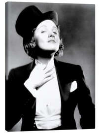 Canvas print  Marlene Dietrich