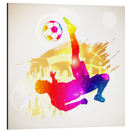 Aluminium print  Football Player - TAlex