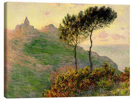 Canvas print  The Church of Varengeville - Claude Monet