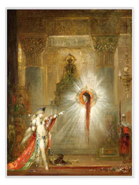 Poster  The publication (Salome) - Gustave Moreau