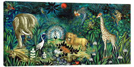 Canvas print  Animal Paradise - Oskar Schlemmer