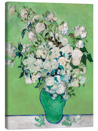 Canvas print  A vase of roses - Vincent van Gogh