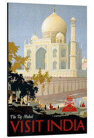 Aluminium print  Indien - Taj Mahal - Travel Collection