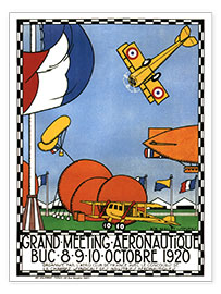 Poster Air Show 1920 - Grand Aéronautique