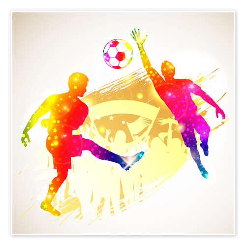 Poster Soccer Concept
