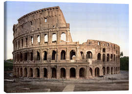 Canvas print  Colosseum vintage