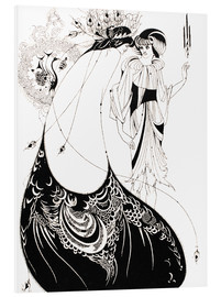 Foam board print  Oscar Wilde's 'Salome' - Aubrey Vincent Beardsley