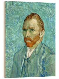 Wood print  Vincent van Gogh - Vincent van Gogh
