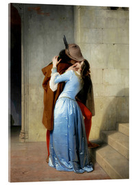 Acrylic print  The kiss - Francesco Hayez