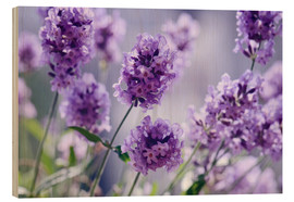 Wood print  Lavender scent IV - Atteloi