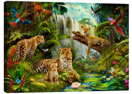 Canvas print  Leopards - Jan Patrik Krasny