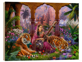 Wood print  Indian Harmony - Jan Patrik Krasny