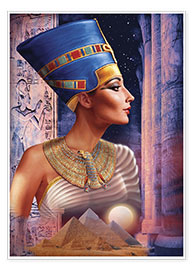 Poster  Nefertiti - Andrew Farley