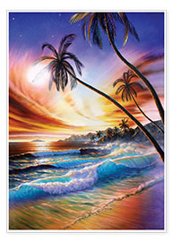 Poster Tropical beach