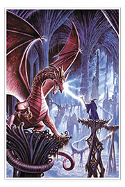 Poster  The dragon's lair - Steve Crisp