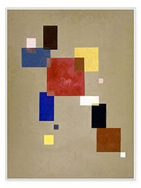 Poster  13 Rectangles - Wassily Kandinsky