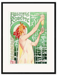 Framed art print  Absinthe Robette - Henri Privat-Livemont