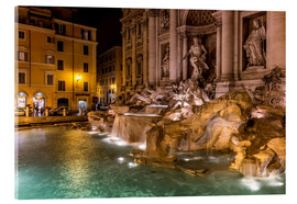 Acrylic print  Rome Trevi Fountain Italy - Filtergrafia