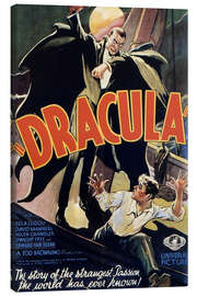 Canvas print  Dracula - Vintage Entertainment Collection