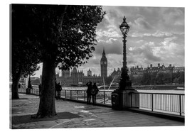 Acrylic print  London black and white - Filtergrafia