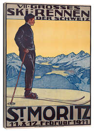 Canvas print  St. Moritz - Walter Kupfer