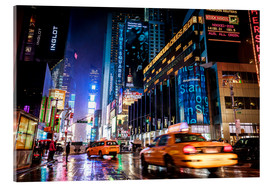 Acrylic print  Walking down Broadway - New York City - Sascha Kilmer