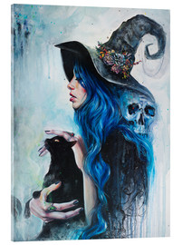 Acrylic print  Blue Witch - Eva Gamayun