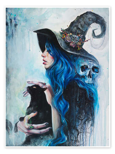 Poster Blue Witch