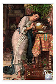 Poster  Isabella and the pot of Basil - William Holman Hunt