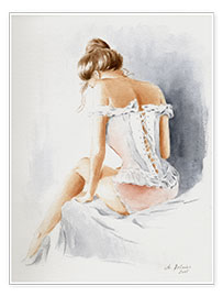 Poster  Seductive lingerie - Marita Zacharias