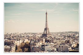 Poster  Paris in summer - euregiophoto
