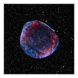 Poster Supernova remnant