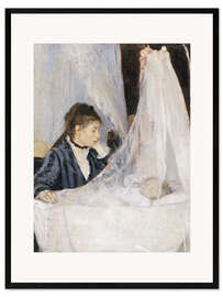 Framed art print  The cradle - Berthe Morisot