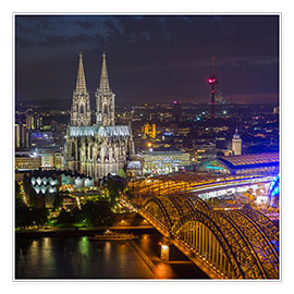 Poster Cologne Cathedral