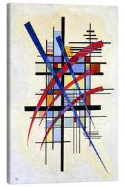 Canvas print  Accompanied characters - Wassily Kandinsky