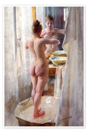 Poster  The Bathtub - Anders Leonard Zorn