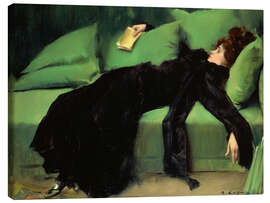 Canvas print  After the ball - Ramon Casas i Carbo