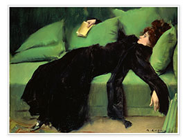 Poster  After the ball - Ramon Casas i Carbo