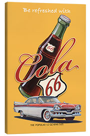 Canvas print  Cola Advertising - Georg Huber