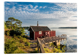 Acrylic print  Archipelago on the Baltic Sea coast near Stockholm (Sweden) - Rico Ködder