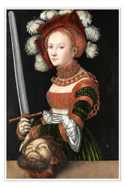 Poster Judith with the Head of Holofernes
