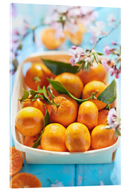 Acrylic print  Summer-sweet tangerines - K&amp;L Food Style
