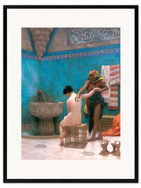 Framed art print  The Bath - Jean Leon Gerome