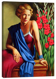 Canvas print  Girl with scarab ring - Catherine Abel