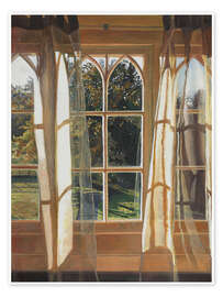 Poster  The yellow window, 2013, - Helen White
