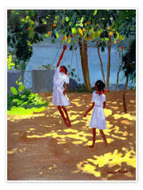 Poster  Reaching for Oranges, Bentota - Andrew Macara