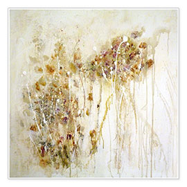 Poster  Floral melted - Christin Lamade
